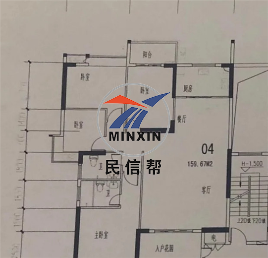 嵩山北路 大悦花园 4房3厅 161㎡