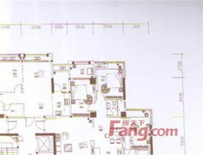 小区 黄山路小区 星港豪园                        星港豪园户型图